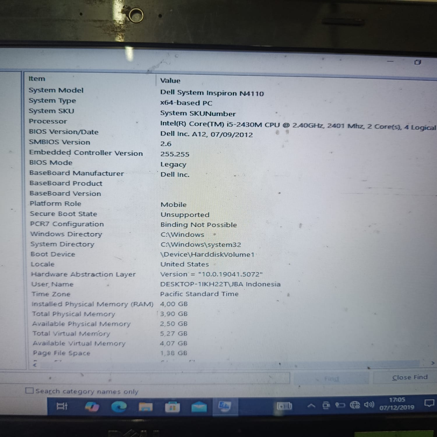 Gambar unit